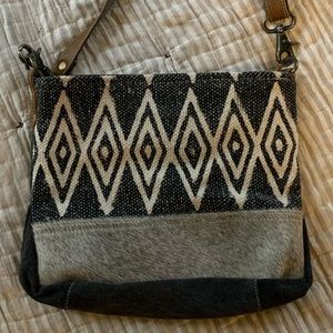 Cow hide Myra Bag crossbody